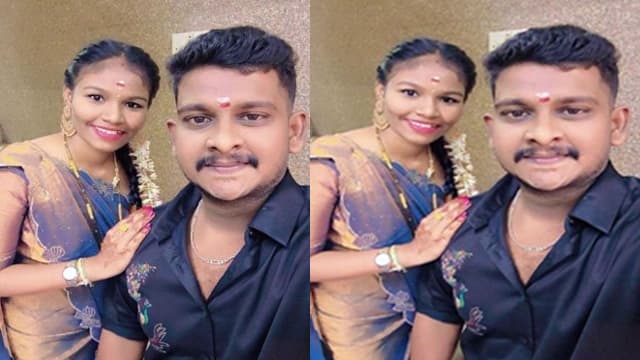 Telugu Couple Kissing & Pussy Sucking – Married Wife Porn Video HD